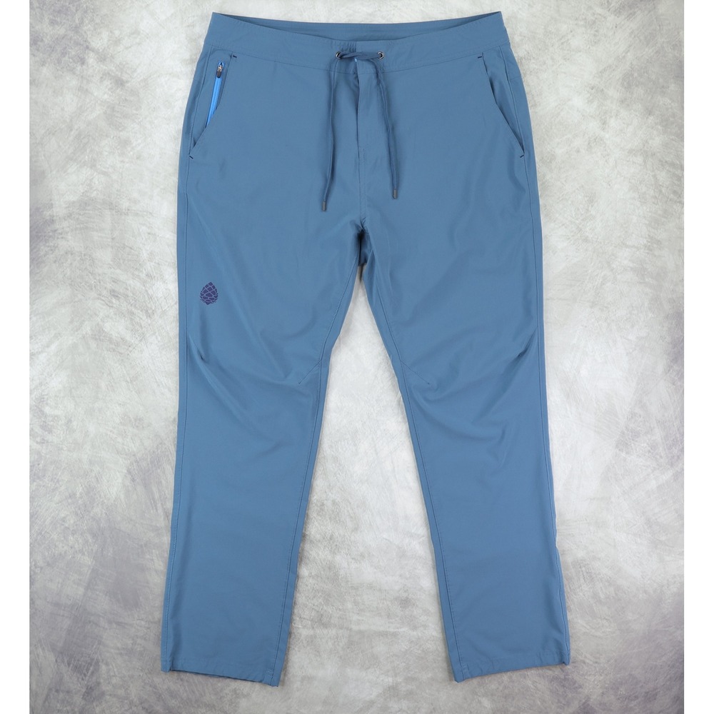 Stio Pants Men's Size 36 Blue Hiking Softshell Stretch Outdoor Trail Style #2328